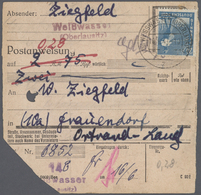 Br Alliierte Besetzung - Gemeinschaftsausgaben: 1948, Partie Mit 20 Frankierten Postanweisungen, Mehrhe - Other & Unclassified