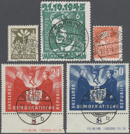 O/** Sowjetische Zone Und DDR: 1945/1964, Sammlung Im Lindner-Vordruckalbum über Weite Strecken Komplett - Sammlungen