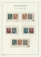 ** DDR - Zusammendrucke: 1955/1990, Augensscheinlich Komplette Postfrische Qualitäts-Sammlung Der Zusam - Zusammendrucke