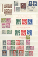 **/O/* Bundesrepublik Und Berlin: 1950/1967, Saubere Zusammenstellung Auf Steckseiten Mit Mittleren Und Bes - Collections