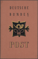 Bundesrepublik Und Berlin: 1951/1959, Außergewöhnliche Sammlung Von Vier Minister-Geschenkheften Und - Sammlungen