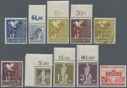 */**/O Berlin: 1948/1990, Postfrisch Bzw. Ungebraucht Und Gestempelte Sammlung In 2 Dicken Einsteckalben, D - Andere & Zonder Classificatie