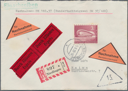 Br Berlin: 1948/69, Schöne Briefpartie Ab Schwarzaufdruck Mit Viel Bedarfs- Aber Auch Sammlerbriefen, C - Other & Unclassified