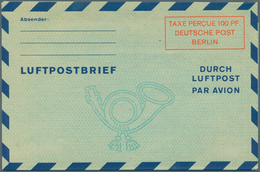 GA Berlin - Ganzsachen: 1948/1956. Sammlung Von 33 Postkarten Und LP-Faltbriefen. Überwiegend Ungebrauc - Autres & Non Classés