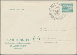 GA Berlin - Ganzsachen: 1951/1985 (ca.), Sammlungsbestand Mit Einigen Hundert Privat-Ganzsachenumschläg - Sonstige & Ohne Zuordnung