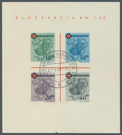 O Französische Zone - Rheinland Pfalz: 1948/1949, Sauber Gestempelte Sammlungspartie Von Nur Mittleren - Autres & Non Classés