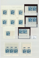 ** Französische Zone - Württemberg: 1947/49, Postfrische Spezialsammlung Mit Ca. 1.450 Marken, 1. Bis 3 - Autres & Non Classés