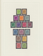 ** Bundesrepublik Deutschland: 1949/1999: Kompletter Postfrische Sammlung In Drei Leuchtturm Falzlos-Al - Autres & Non Classés