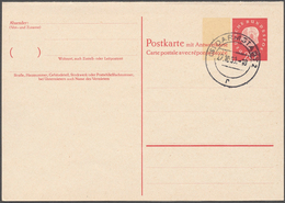 GA Bundesrepublik Deutschland: 1950/97, Interessanter Posten Mit 233 Ganzsachen, Darunter Spitzenstücke - Sonstige & Ohne Zuordnung
