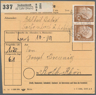 Br Bundesrepublik Deutschland: 1954/1960 (ca.), HEUSS I, II, III Und Wenige Andere Dauerserien: Geschät - Sonstige & Ohne Zuordnung