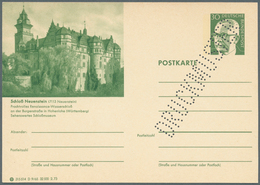 GA Bundesrepublik - Ganzsachen: 1977/87, Tolle Sammlung Der DRUCKMUSTER-Bild-Postkarten Der Ausgabe BUR - Autres & Non Classés