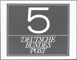 Bundesrepublik - Besonderheiten: 1966/1967, Neue Dauerserie, Sammlung Von 61 S/w-Fotoessays Zeichnun - Autres & Non Classés