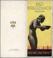Literatur: 1928, Werbebroschüre Für Das Radium-Solbad Kreuznach, Illustriert Und Signiert Von Ludwig - Other & Unclassified