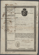 Varia (im Briefmarkenkatalog): 1840er Ff.: Mehrere Hundert Aktien, Wertpapiere, Anleihen, Obligation - Other & Unclassified