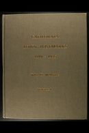 CALIFORNIA TOWN POSTMARKS 1849-1935 By John H. Williams, 1997, Both Volumes One And Two, In Two Large Hardback Handbooks - Sin Clasificación