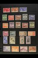 1937-1951 KGVI PERIOD COMPLETE VERY FINE MINT A Delightful Complete Basic Run, SG 95 Through To SG 119. Fresh And Attrac - Autres & Non Classés