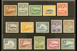 1953-62 Pictorial Definitive Set, SG 120a/134, Never Hinged Mint (15 Stamps) For More Images, Please Visit Http://www.sa - Other & Unclassified