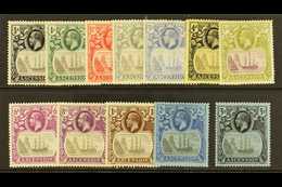 1924 Badge Set To 3s Complete, SG 10/20, Very Fine And Fresh Mint. (12 Stamps) For More Images, Please Visit Http://www. - Ascension (Ile De L')