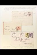 VICTORIA HAMILTON POSTAL HISTORY Collection Of Covers (incl Registered), Postal Cards, Lettercards & Wrappers Spanning 1 - Other & Unclassified