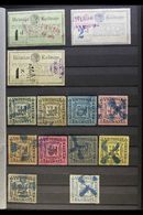 VICTORIA RAILWAY STAMPS 1887-1934 Interesting Mint & Used Collection On Stock Pages, Inc 1887 1d, 2d & 1s (repaired) Use - Andere & Zonder Classificatie