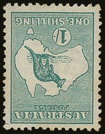 1913-14 1s Emerald 'Roo With WATERMARK INVERTED, SG 11w, Mint With A Short Perfs And A Tiny Cut At Top Right Clear Of Th - Andere & Zonder Classificatie
