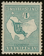 1913-14 1s Emerald 'Roo With WATERMARK INVERTED, SG 11w, Mint With A Short Perfs And A Tiny Cut At Top Right Clear Of Th - Otros & Sin Clasificación