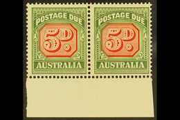 POSTAGE DUE 1958-60 5d Die II, SG 136a, Never Hinged Mint Marginal Pair (2 Stamps) For More Images, Please Visit Http:// - Other & Unclassified