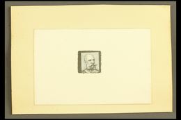 EMPEROR FRANZ JOSEF THE FIRST - DIE PROOF A Circa 1900 De La Rue Die Proof Showing A Stamp Sized Engraved Portrait Of Th - Otros & Sin Clasificación