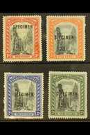 1901 "Staircase" SPECIMEN Complete Set, SG 58s/61s, Very Fine Mint. (4 Stamps) For More Images, Please Visit Http://www. - Altri & Non Classificati