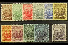 1916-19 Complete Set, SG 181/191, Fine Mint. (11) For More Images, Please Visit Http://www.sandafayre.com/itemdetails.as - Barbados (...-1966)