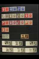 1930-1939 ADVERT LABELS SE-TENANT PAIRS. Never Hinged Mint All Different Collection Of Advert Label+stamp Horizontal Se- - Andere & Zonder Classificatie