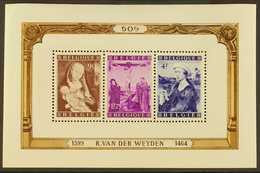 1949 50f R, Van Der Weyden "Paintings" Mini Sheet, SG MS 1261, Cob Bl 27, Very Fine Mint For More Images, Please Visit H - Otros & Sin Clasificación