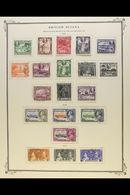 1900-1963 ALL DIFFERENT USED COLLECTION Presented Neatly On A Set Of Printed Pages. Includes 1900-03 Set To 48c, 1907-10 - British Guiana (...-1966)