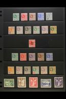 1913-35 COMPLETE MINT COLLECTION Presented On A Pair Of Stock Pages. An Attractive Complete Run From 1913 Definitive Set - Guyane Britannique (...-1966)