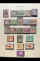 1953-1966 COMPLETE Never Hinged Mint & Very Fine Mint Complete Run From Coronation To Independence, SG 330/384. Lovely Q - Guyane Britannique (...-1966)