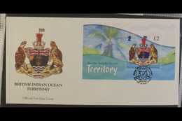 1994-2017 FIRST DAY COVERS COLLECTION. A Beautiful Collection Of Illustrated, Unaddressed First Day Covers Presented In  - Territorio Británico Del Océano Índico