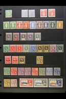 1866-1974 MINT COLLECTION Presented On Stock Pages. Includes QV Ranges To 1s, KEVII Ranges To 1s, KGV Ranges To 1s, KGVI - Iles Vièrges Britanniques