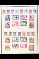 1937-61 ALL DIFFERENT COLLECTION A Mint Or Used Collection On Album Pages, Includes 1937 Set To 1r Used, 1938-40 Set Com - Birmania (...-1947)