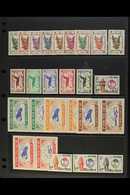 1953-84 AIR POST COLLECTION A Chiefly Never Hinged Mint Collection Presented On A Pair Of Stock Pages. Includes 1953 Set - Cambogia