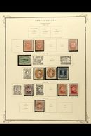 1862-1897 MINT COLLECTION In Hingeless Mounts On Leaves, ALL DIFFERENT, Inc 1862-64 4d, Plus 6d & 1s Unused, 1865-70 12c - Andere & Zonder Classificatie