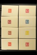 1861 REPRINTED DIE PROOFS. A Spectacular Complete Group Of Reprinted Die Proofs On Thick Card Bearing Impressions Of The - Andere & Zonder Classificatie