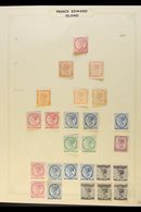 1861-1872 MINT COLLECTION On Leaves, Inc 1861 2d (minor Imperfections, Cat £500), 1862-69 Perf 11 1d (x2) And Perf 11½-1 - Andere & Zonder Classificatie