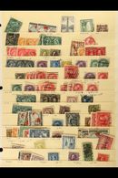1859-1980's USED RANGES On Pages, Inc 1859 To 17c, 1870-88 Large Queens To 6c, 12½c & 25c (x3), Small Queens (x44), 1897 - Other & Unclassified