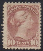 1870 - 88 10c Lilac Pink, Ottawa And Montreal Printings, SG 89, Good Mint. For More Images, Please Visit Http://www.sand - Other & Unclassified