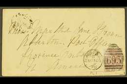 1876 (30 Mar) Env From Scarborough, England To Atherton PO, Ontario Bearing GB 2½d Rosy Mauve On Blued Paper (SG 138, Co - Otros & Sin Clasificación