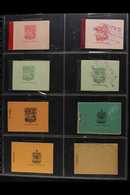 1912-1935 KGV BOOKLET COLLECTION A Seldom Seen Collection Of KGV Complete Booklets Presented In Sleeved Pages. Condition - Other & Unclassified