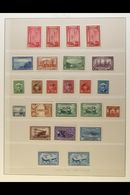 1937-52 ATTRACTIVE MINT COLLECTION Includes 1937-38 Definitive Set Complete With Air And Coil Set (plus Additional Coil  - Autres & Non Classés