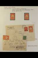 SPECIAL DELIVERY POSTAL HISTORY GROUP 1927 20c Orange Labels, SG S5, Used On A Range Of Covers, All With Special Deliver - Andere & Zonder Classificatie