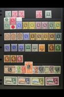 1900-1935 VERY FINE MINT COLLECTION. Includes 1900 QV Set Inc 1d Both Shades Plus 1d "Specimen" Opt, 1902-03 ½d "Specime - Iles Caïmans