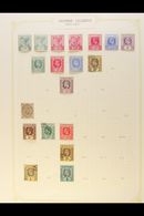 1900-1950 MINT & USED COLLECTION On Leaves, Inc (all Mint) 1900 ½d (x2) & 1d, 1905 1d & 2½d, 1907 1s, 1907-09 To 6d, 191 - Cayman Islands